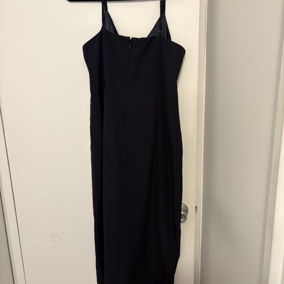 City Chic Navy Blue Wedding Guest, Bridesmaid Dress - Picture 4 of 6